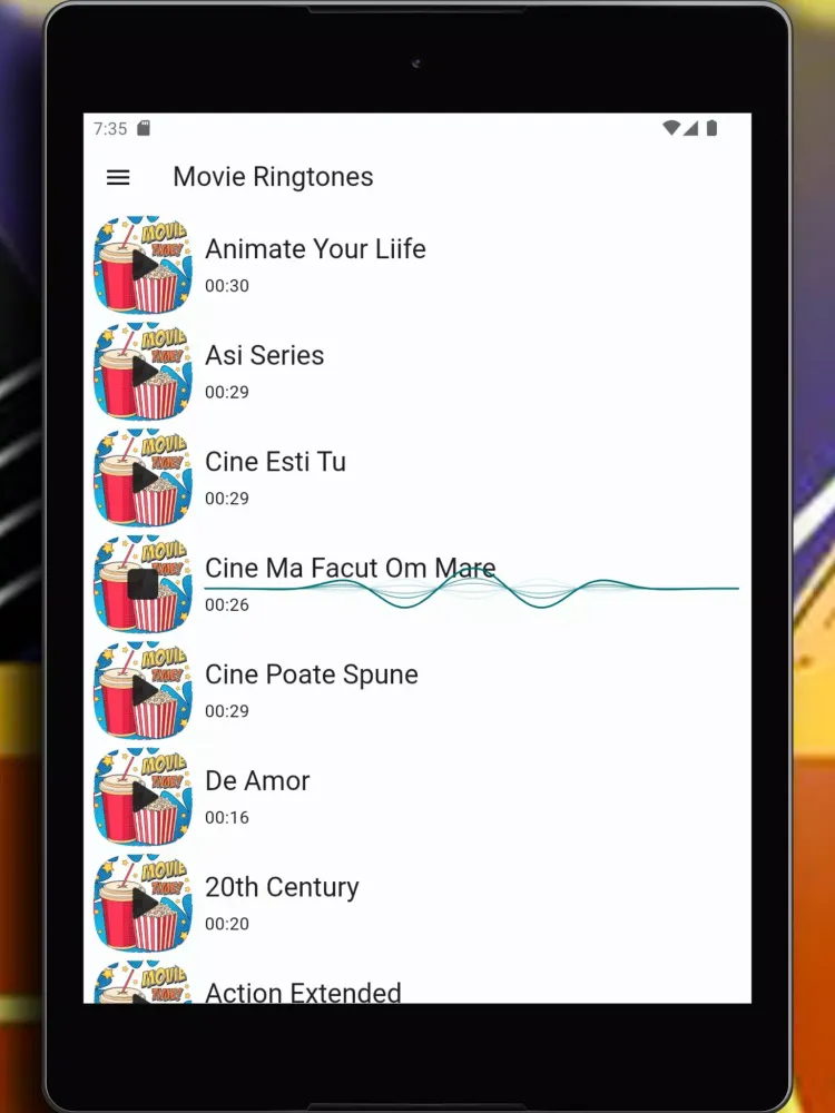 Movie Ringtones Screenshots