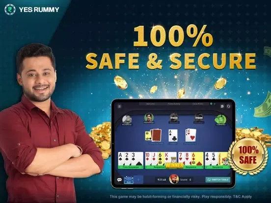 Yes Rummy - Play Cash Rummy iPad  스크린샷