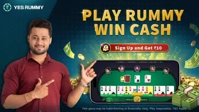 Yes Rummy - Play Cash Rummy 스크린샷