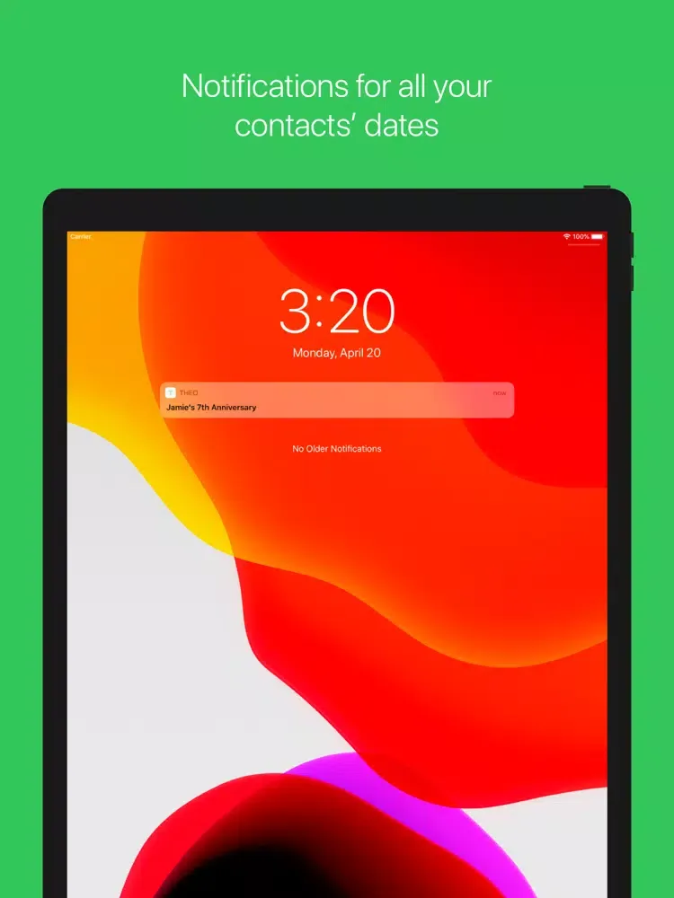 Theo Calendar iPad  Ekran Görüntüleri