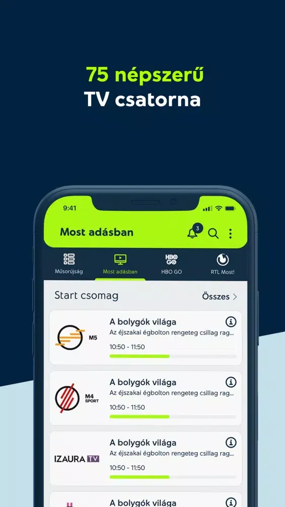 Yettel Stream應用截圖