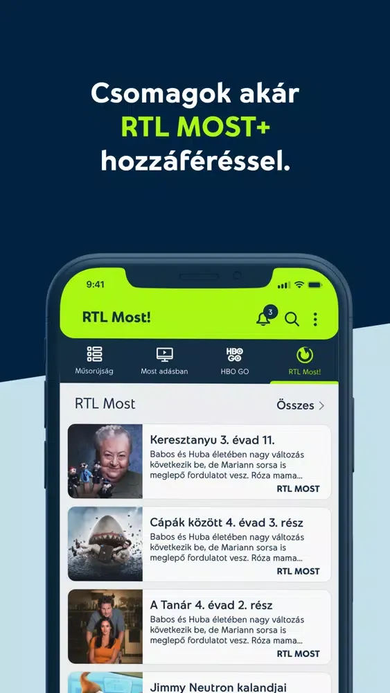 Yettel Stream應用截圖