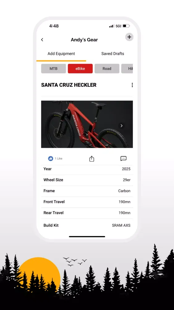 Yew: Hike, Bike,Run & Motivate 스크린샷
