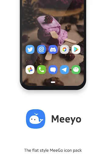 Captures d'écran de Meeyo, Flat MeeGo icon pack