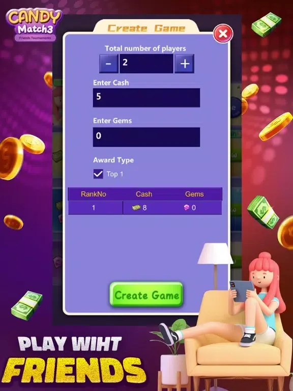Скриншоты Candy Match3 Tournaments iPad 