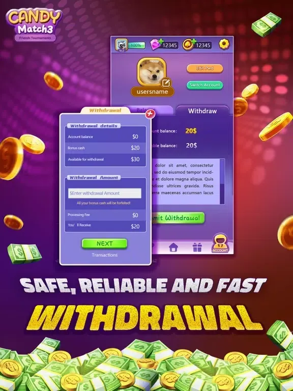 Скриншоты Candy Match3 Tournaments iPad 