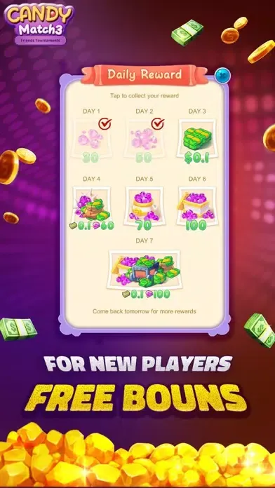 Скриншоты Candy Match3 Tournaments