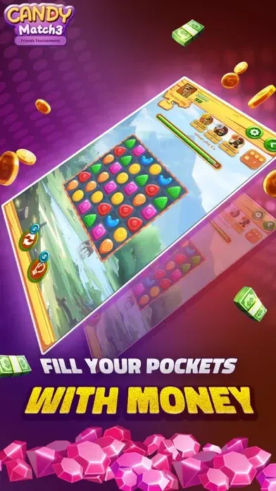 Скриншоты Candy Match3 Tournaments