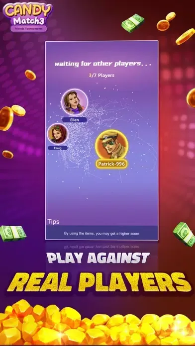 Скриншоты Candy Match3 Tournaments