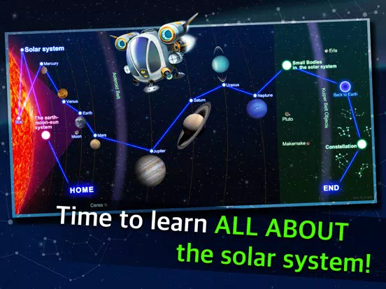 Capturas de pantalla de All About the Solar System iPad 