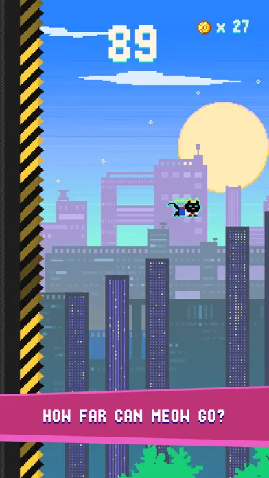 Ảnh chụp màn hình của Cat City — Geometry Jump