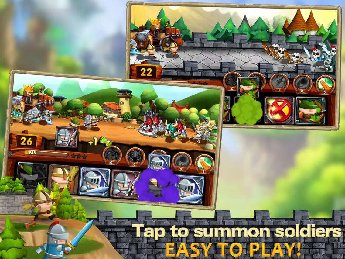 Captures d'écran de Tap Tap Legions - Epic battles within 5 seconds iPad 