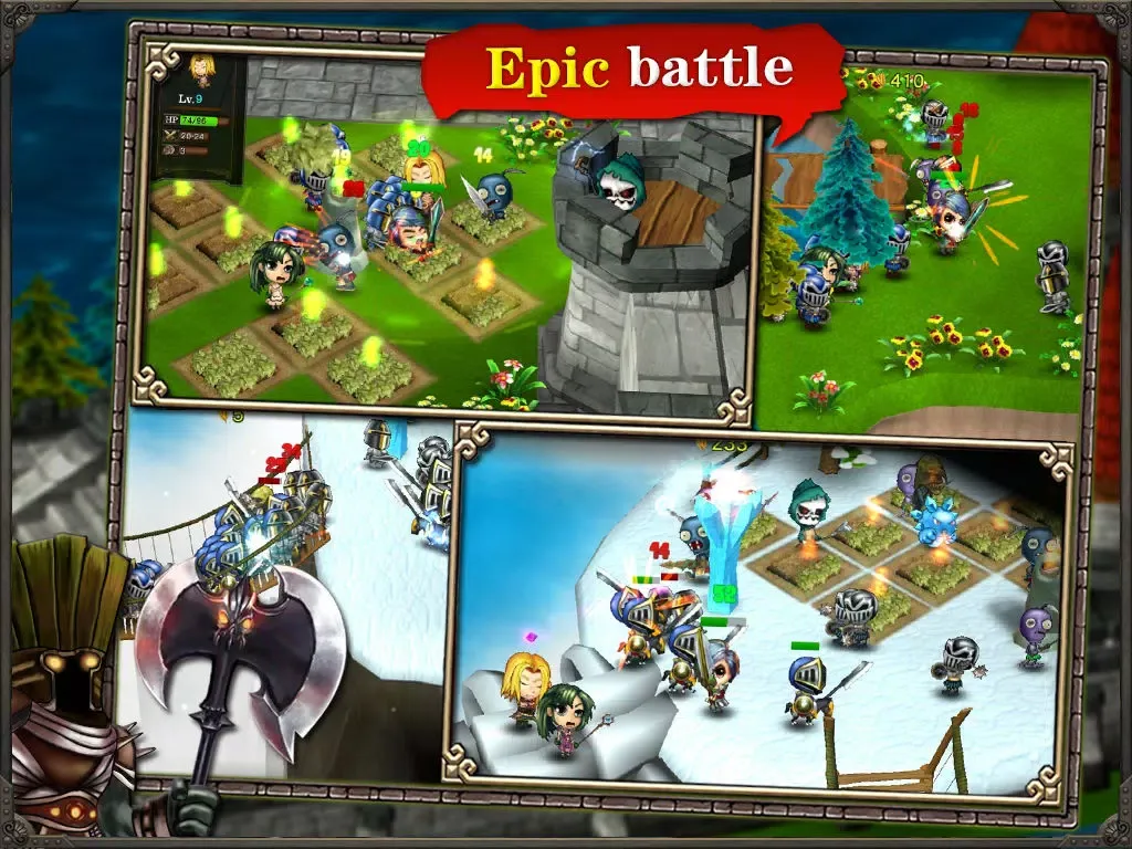 Capturas de pantalla de The Return of the Heroes FREE iPad 