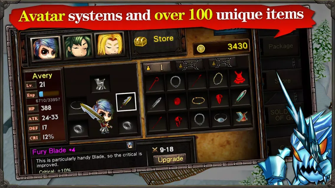 Capturas de pantalla de The Return of the Heroes FREE