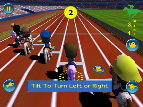 Captures d'écran de Horse Racing 3D Free (Kids Edition) iPad 
