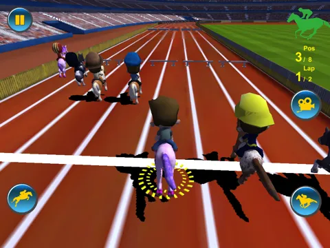 Captures d'écran de Horse Racing 3D Free (Kids Edition) iPad 