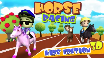 Captures d'écran de Horse Racing 3D Free (Kids Edition)