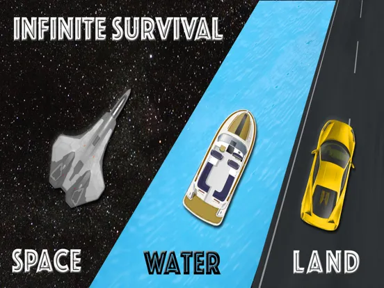 Infinite Survival (Land, Sea & Space) Free iPad  Screenshots