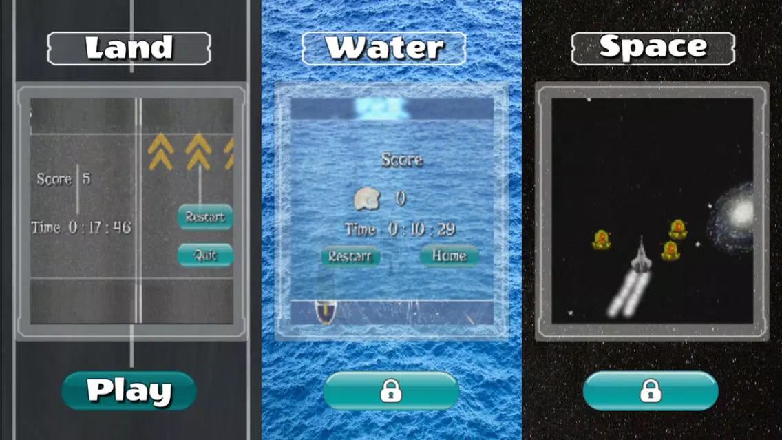 صور Infinite Survival (Land, Sea & Space)