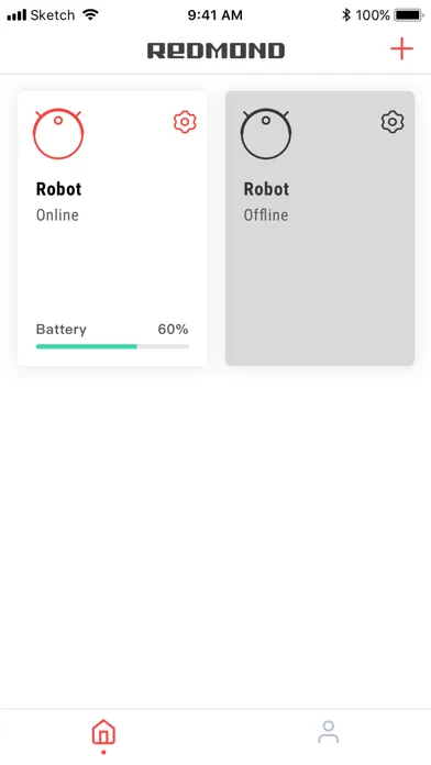 Capturas de tela do REDMOND Robot