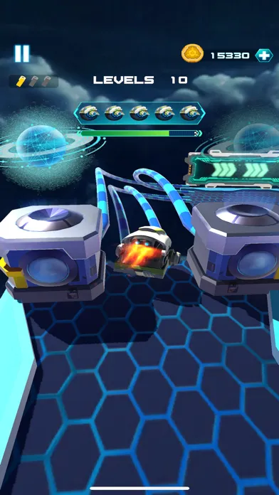 Space Rolling Balls Race Screenshots