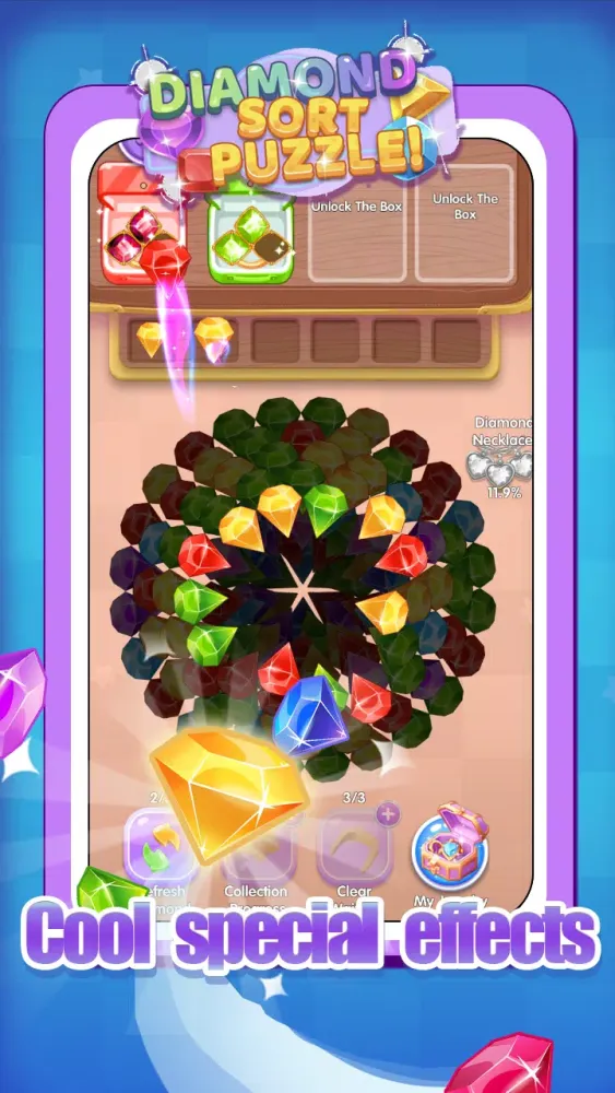 Captures d'écran de Diamond Sort Puzzle!