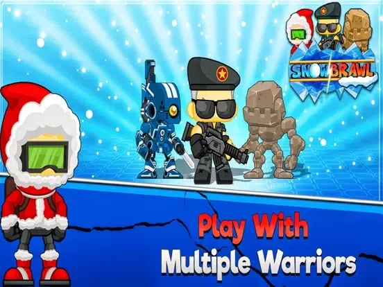 Captures d'écran de Snow Warrior Brawl iPad 