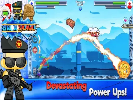 Captures d'écran de Snow Warrior Brawl iPad 