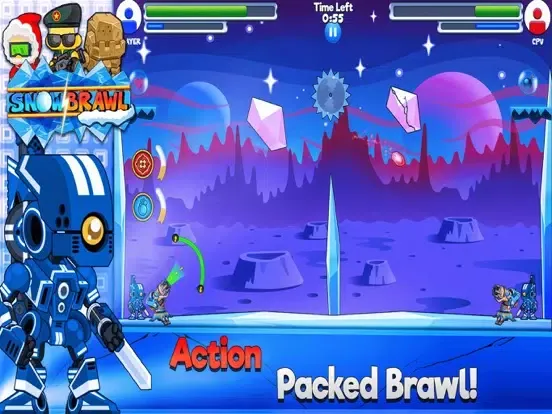 Captures d'écran de Snow Warrior Brawl iPad 