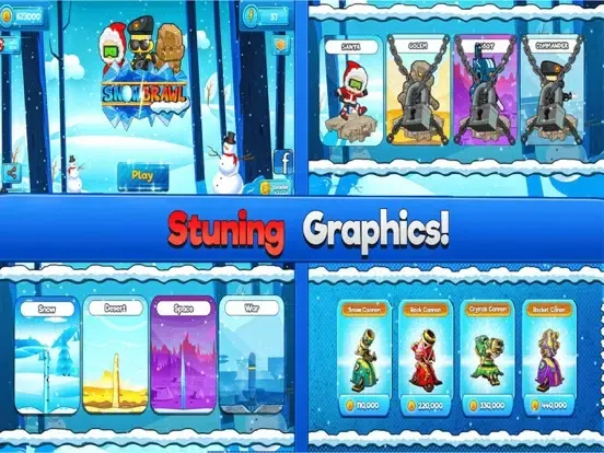 Captures d'écran de Snow Warrior Brawl iPad 