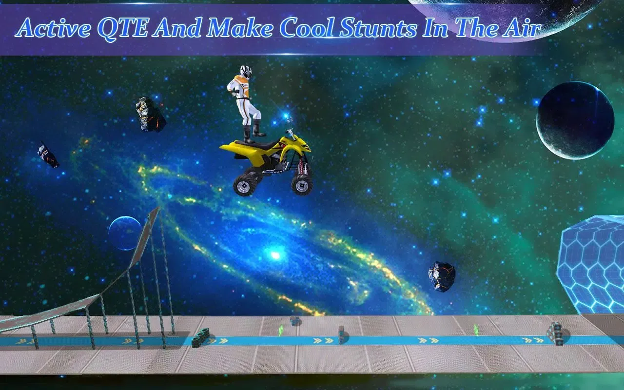 Stunt Bike Racing 3D Galaxy Screenshots
