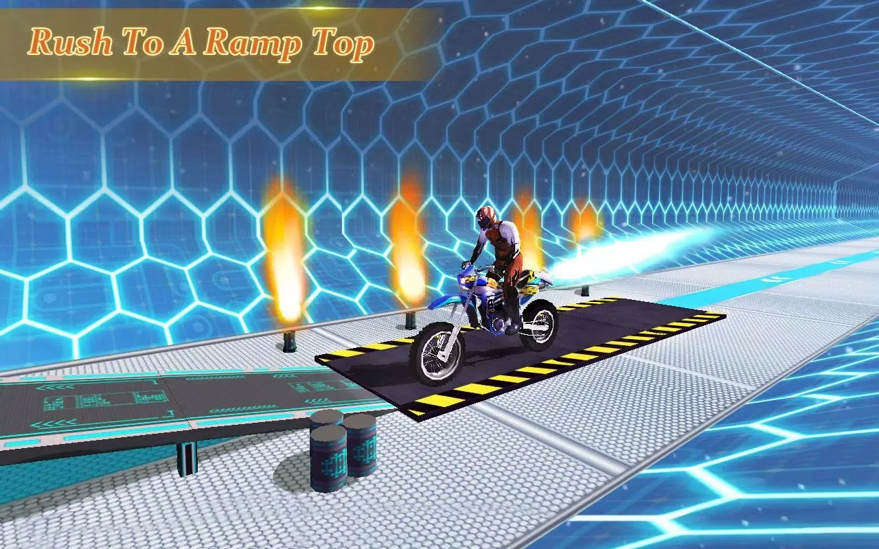 Stunt Bike Racing 3D Galaxy Screenshots