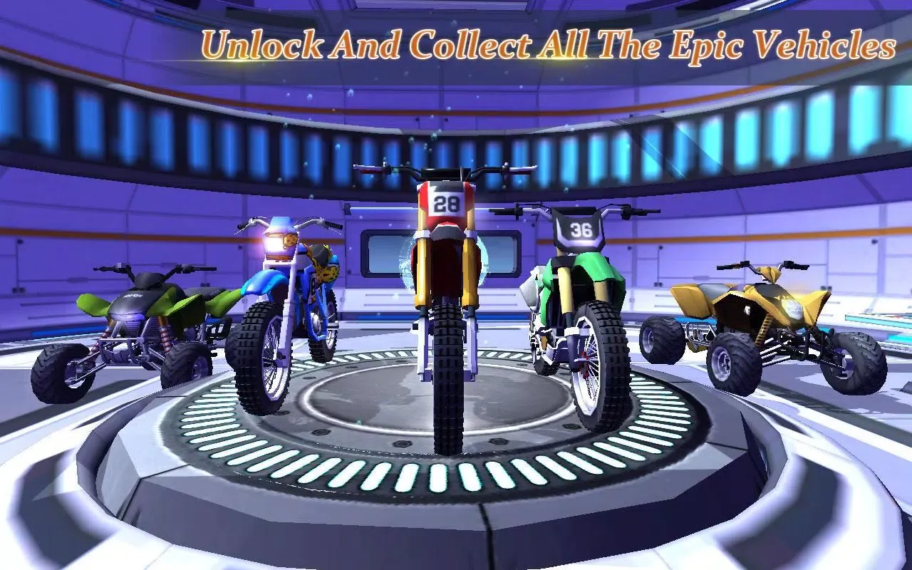 Stunt Bike Racing 3D Galaxy Screenshots