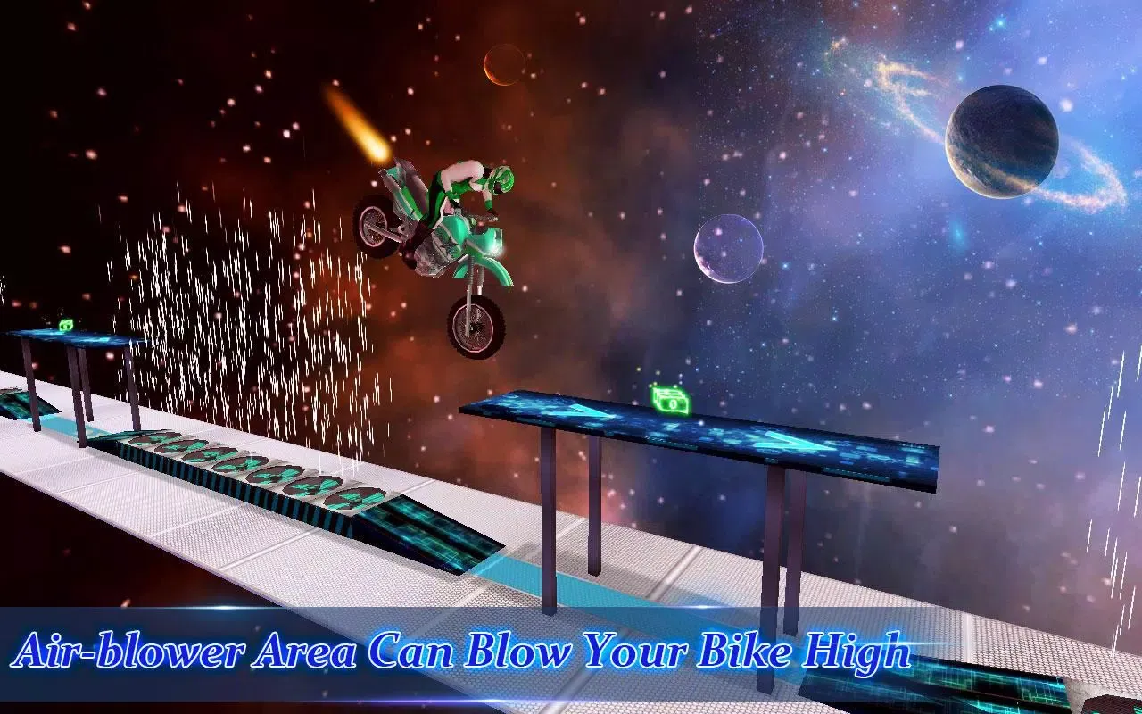 Stunt Bike Racing 3D Galaxy Screenshots