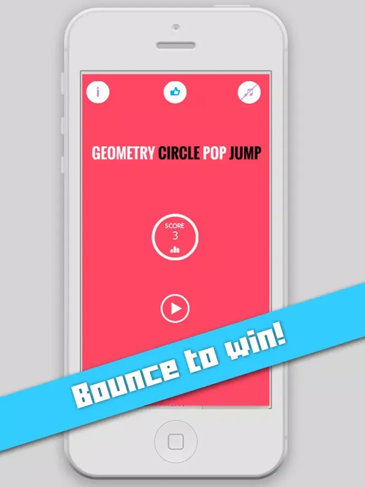 تصاویر Geometry Circle Pop Jump iPad 