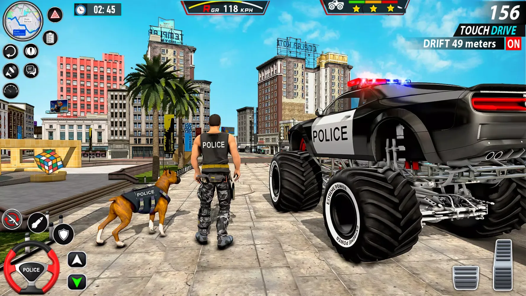 Police Monster Truck Car Games Screenshots