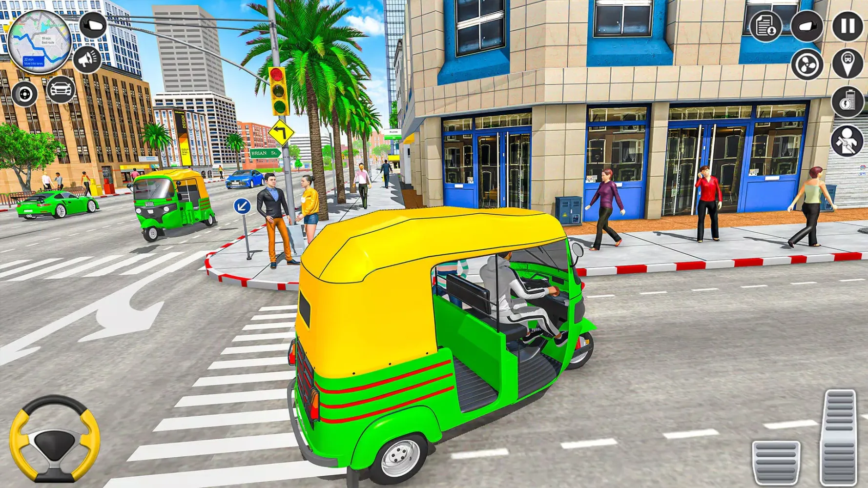 Tuk Tuk Auto Rickshaw Driving Screenshots
