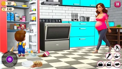 Captures d'écran de Pregnant Mom Baby Simulator 3D
