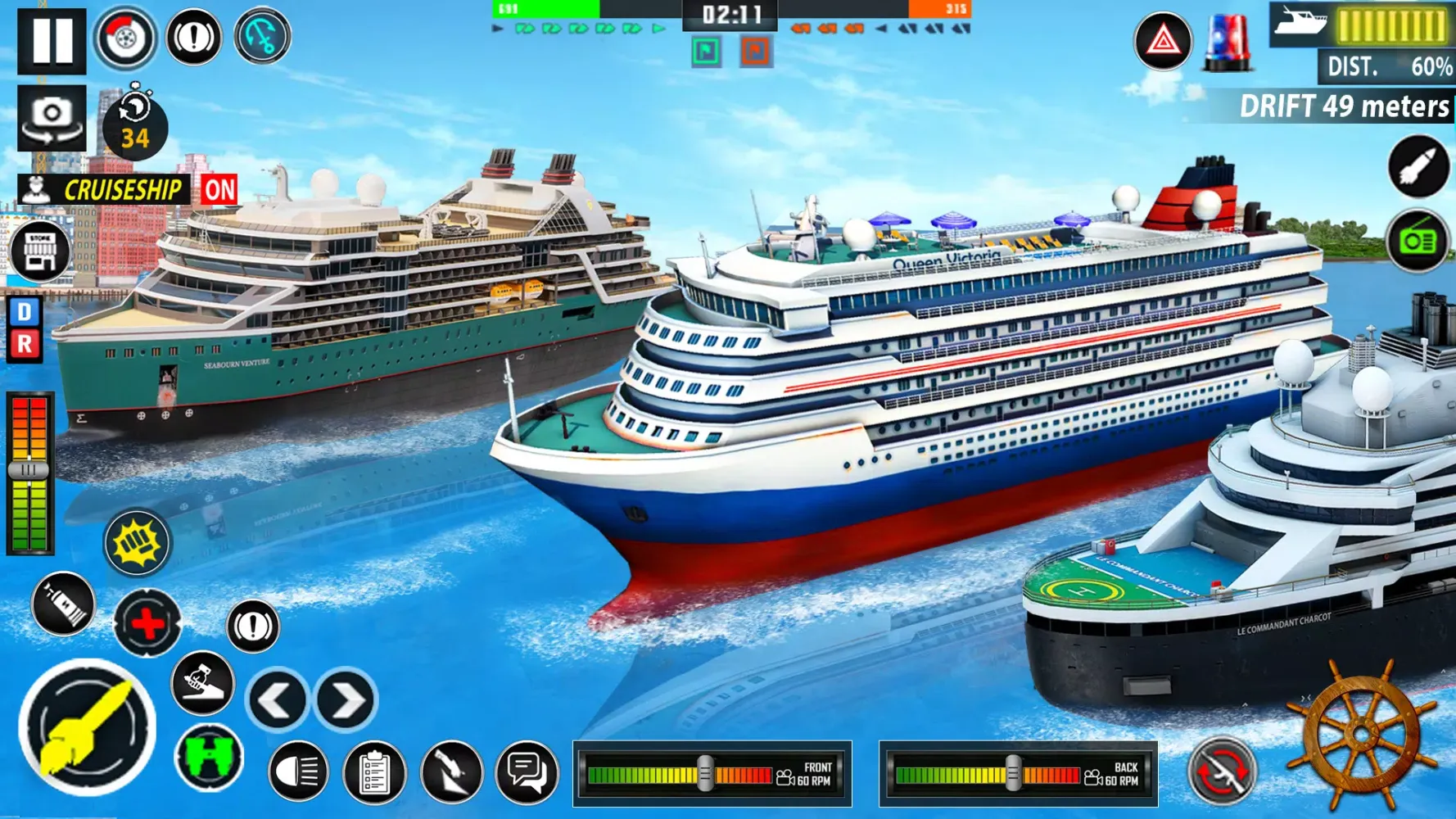 Cruise Ship Driving Simulator 스크린샷