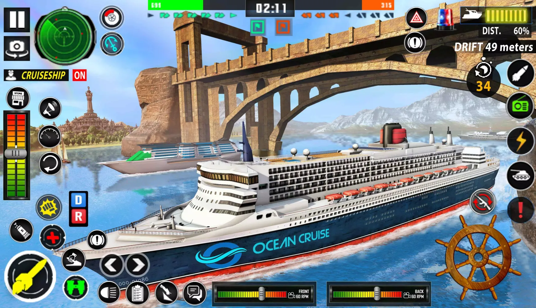 Cruise Ship Driving Simulator 스크린샷