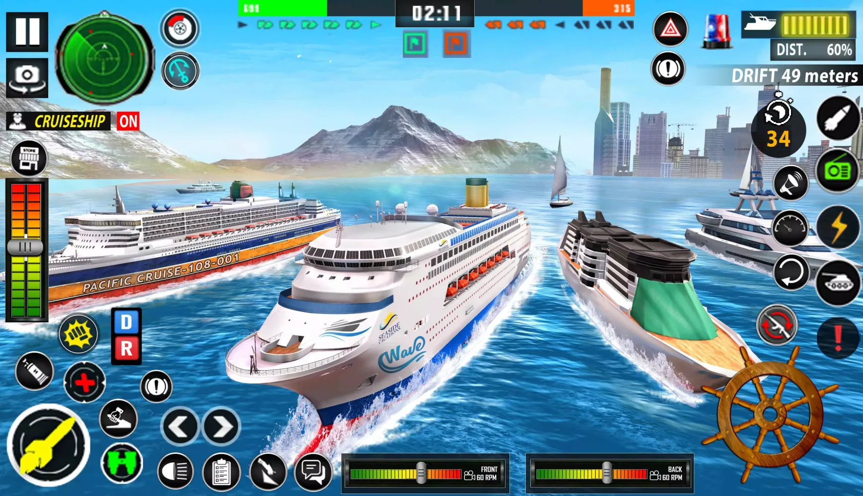 Cruise Ship Driving Simulator 스크린샷