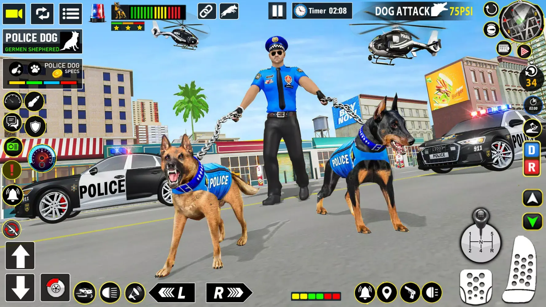 Police Dog Subway Crime Shoot 스크린샷