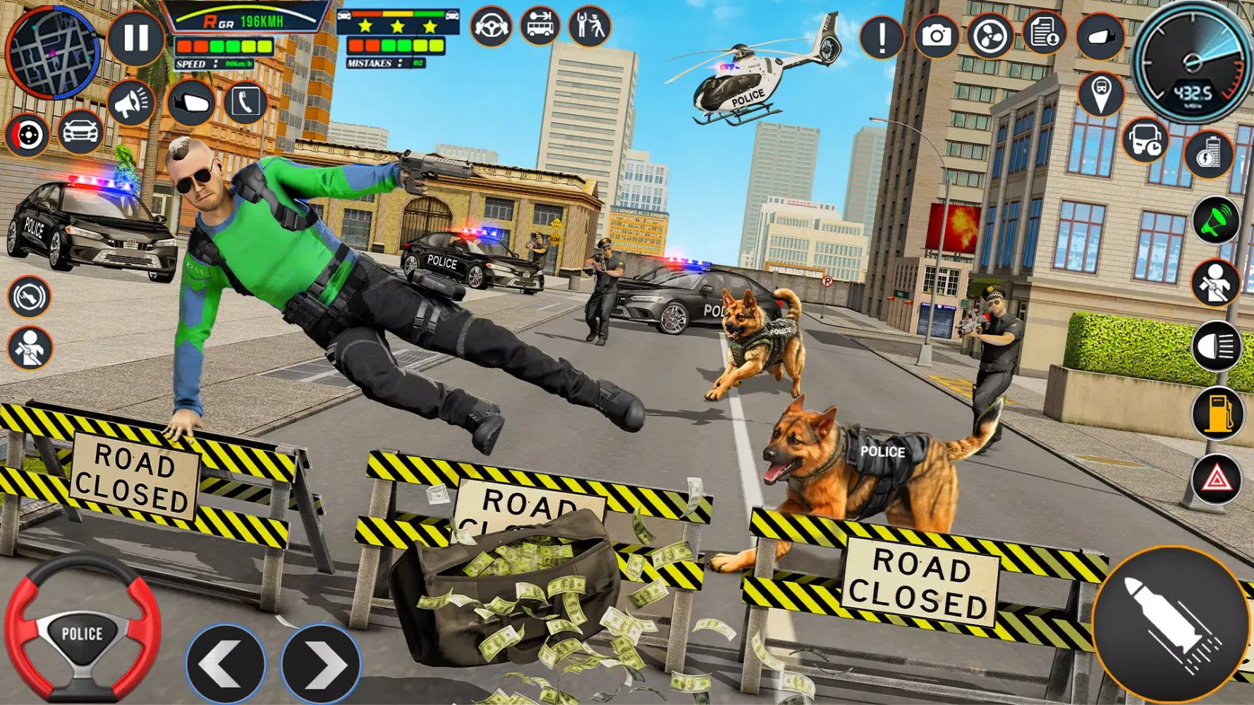 Police Dog Subway Crime Shoot 스크린샷