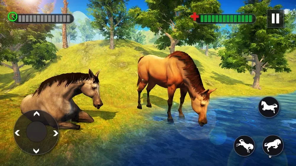 Wild Horse Family Survival 3D应用截图