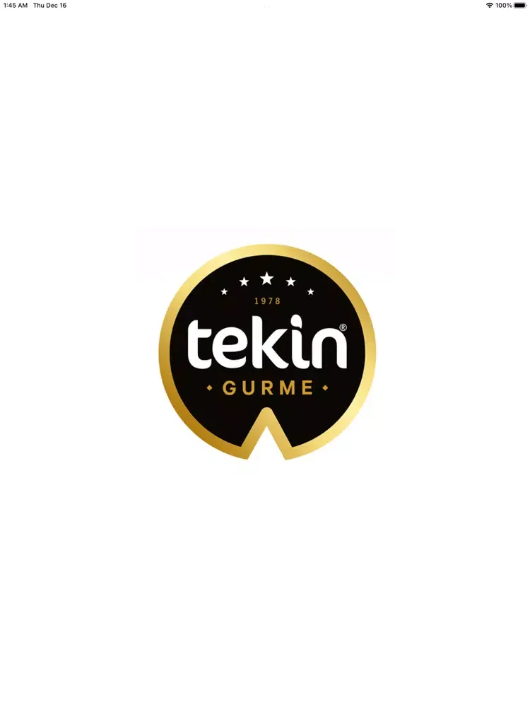 Ảnh chụp màn hình của Tekin Gurme iPad 