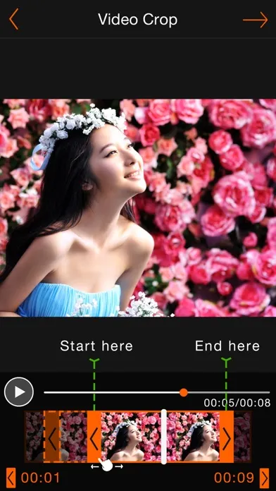 Zrzuty ekranu Video Cutter - Movie Gif Maker