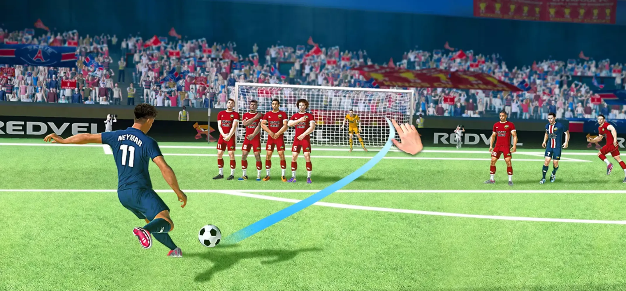 Ảnh chụp màn hình của Dream Top League Soccer Star