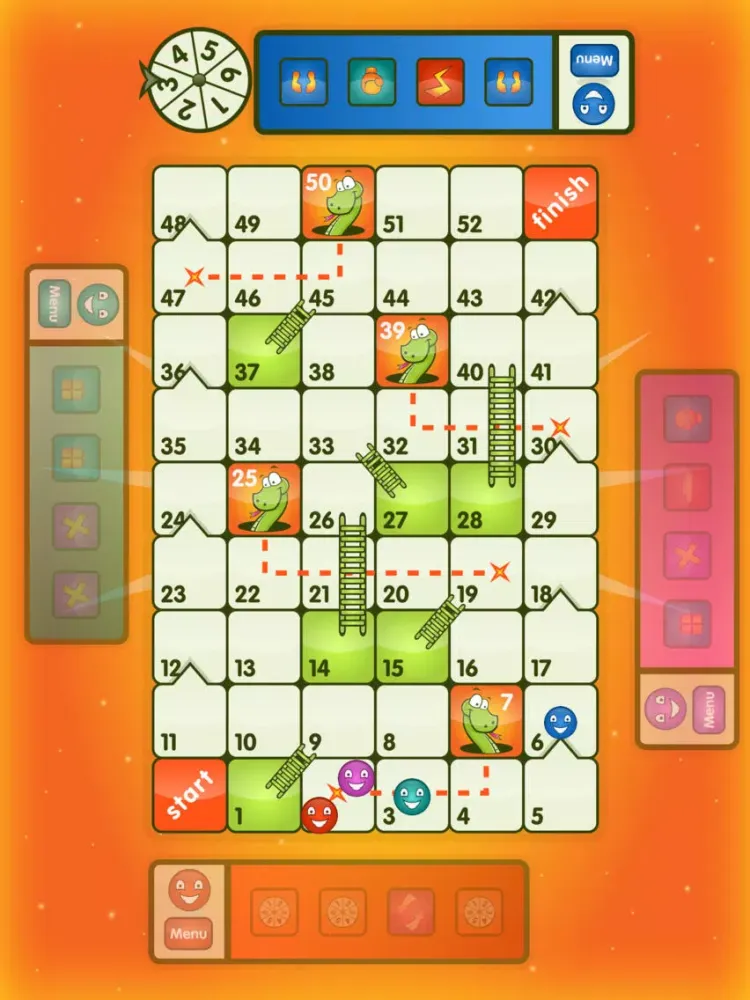 Laddersnake - Snakes & Ladders iPad  Screenshots