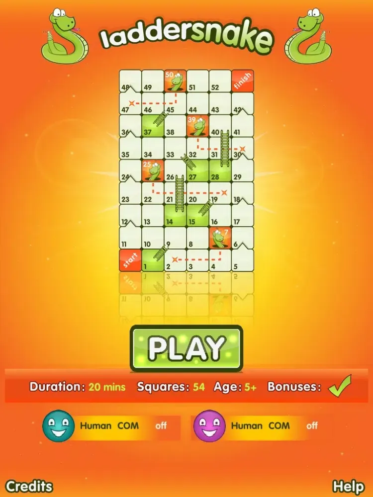 Zrzuty ekranu Laddersnake Free - Snakes and Ladders iPad 