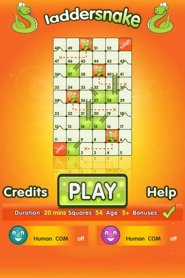 Zrzuty ekranu Laddersnake Free - Snakes and Ladders